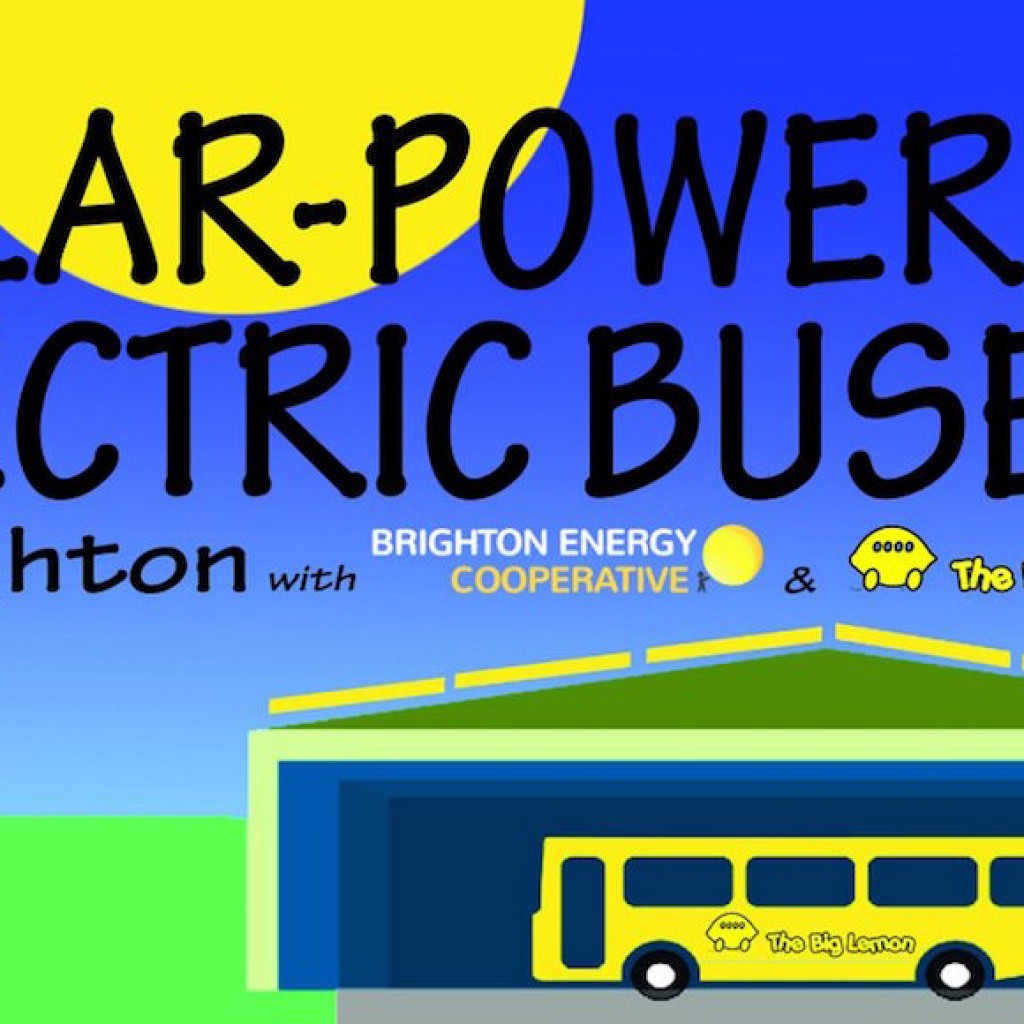 Bus with solarpower