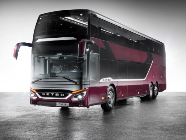 Daimler Setra Double Decker Coach Makes World Debut | BigWheels.my