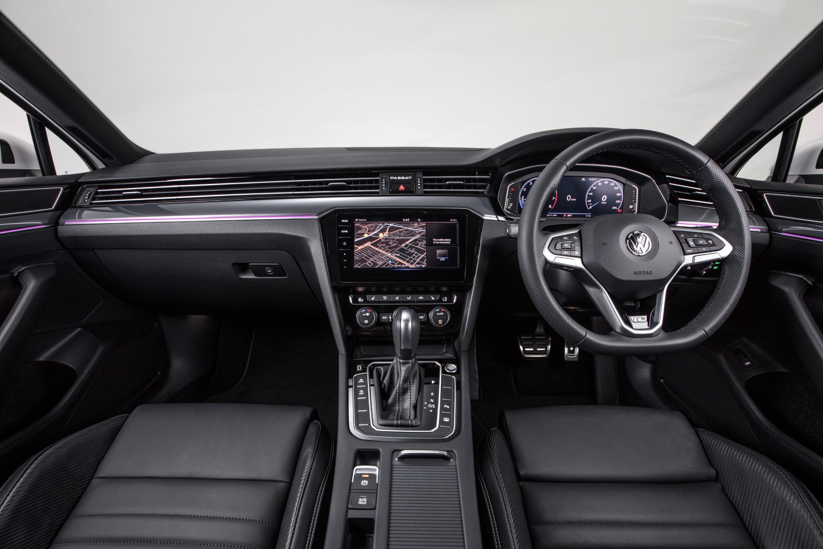 volkswagen passat r-line interior