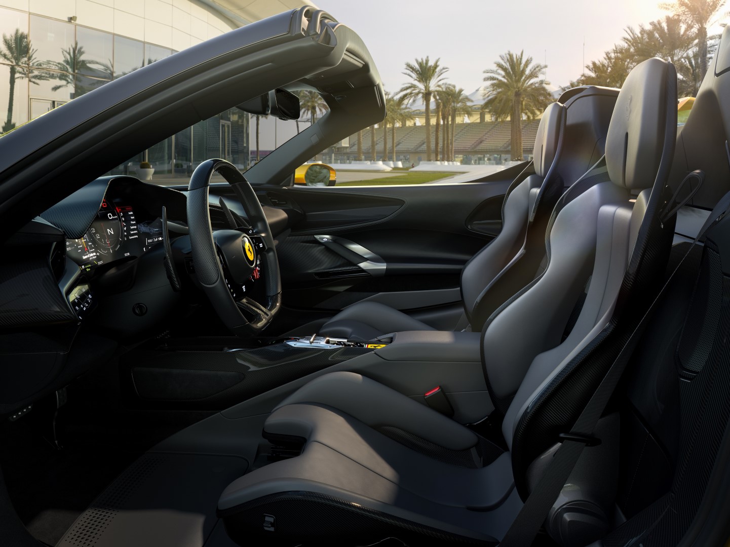 2020 ferrari sf90 spider interior