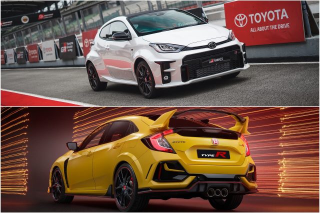 Toyota Gr Yaris Vs Honda Civic Type R Which Is Better Bigwheels My