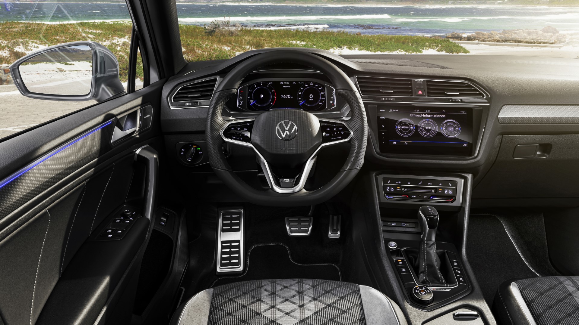 2021 volkswagen tiguan allspace interior