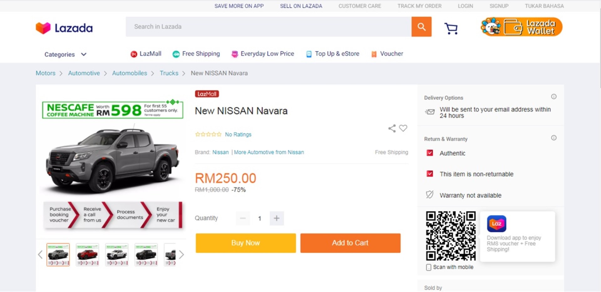 Nissan Lazada