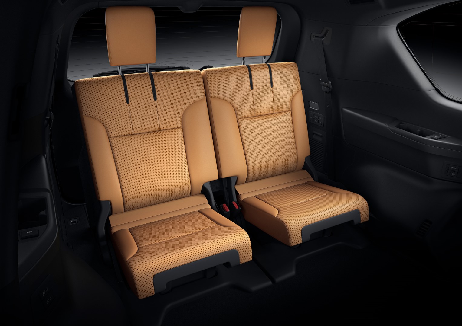 2022 Lexus LX third row seats