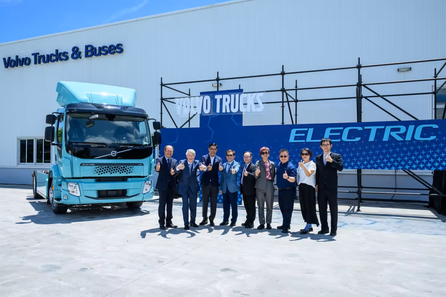 First Volvo Electric Truck Delivered In Taiwan Bigwheels My